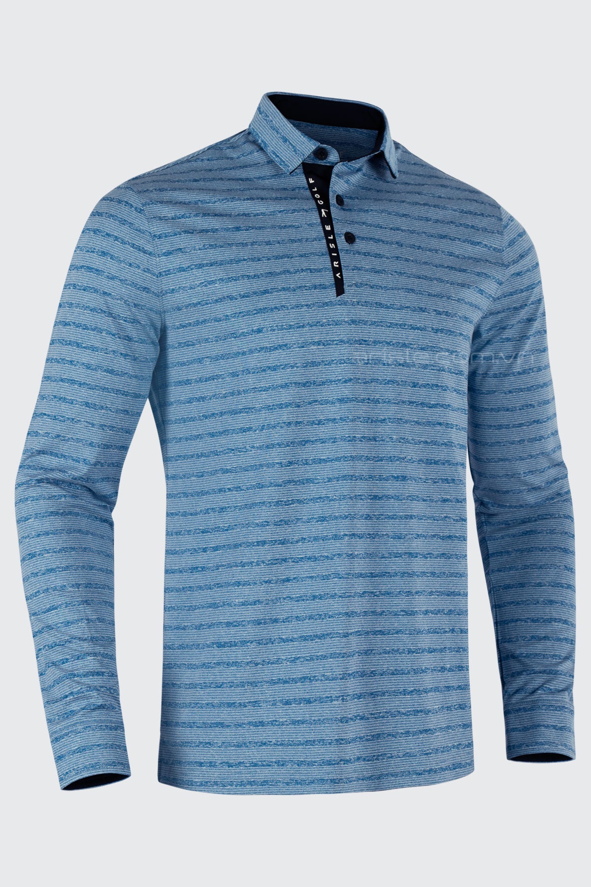 Áo Polo Golf Tay Dài ARISLE Classy LS Peacock Blue