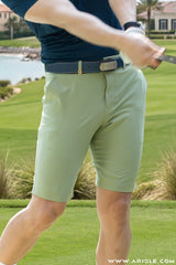 [New in] - Quần Shorts Golf Nam ARISLE Diamond Chip Pastel Green