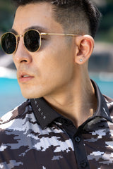 [Signature Design]- ARISLE Golf & Lifestyle Black Grey New Camo