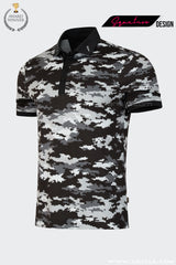 [Signature Design]- ARISLE Golf & Lifestyle Black Grey New Camo