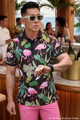 [Signature Design]- ARISLE Golf & Lifestyle Tropical Flamingo