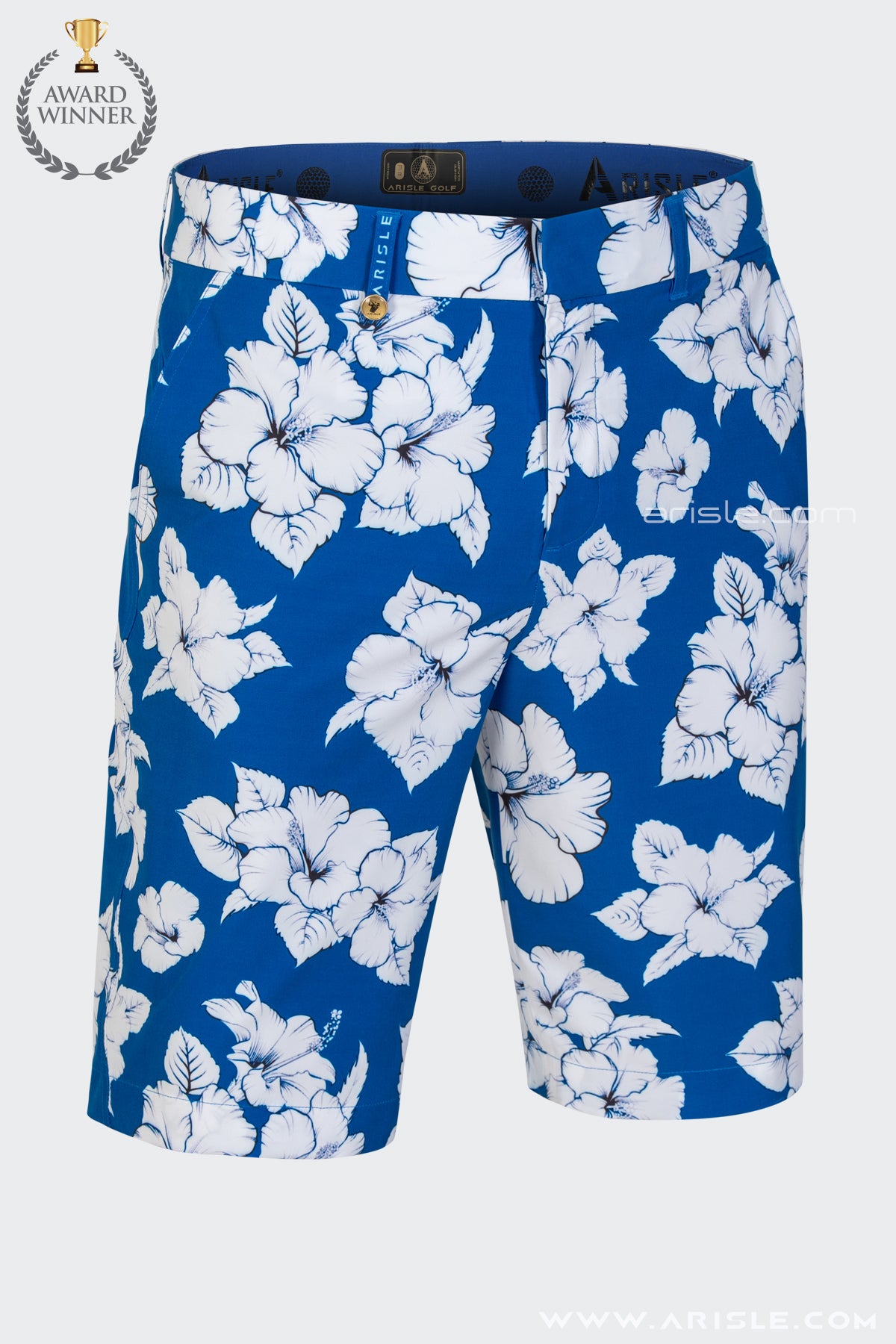 [New in] - Quần Golf & Resort  Short ARISLE Blue Tropical Print