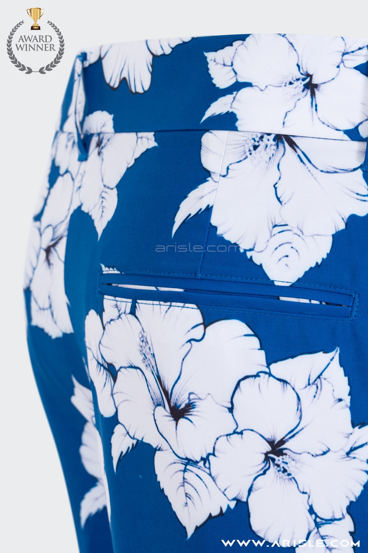 [New in] - Quần Golf & Resort  Short ARISLE Blue Tropical Print