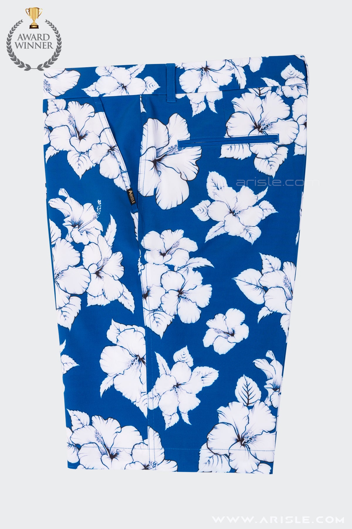 [New in] - Quần Golf & Resort  Short ARISLE Blue Tropical Print