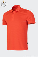 Áo Polo Golf Nam ARISLE Golf & Lifestyle Red Mini Stripe