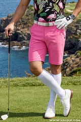 [New in] - Quần Shorts Golf Nam ARISLE Resort Pink