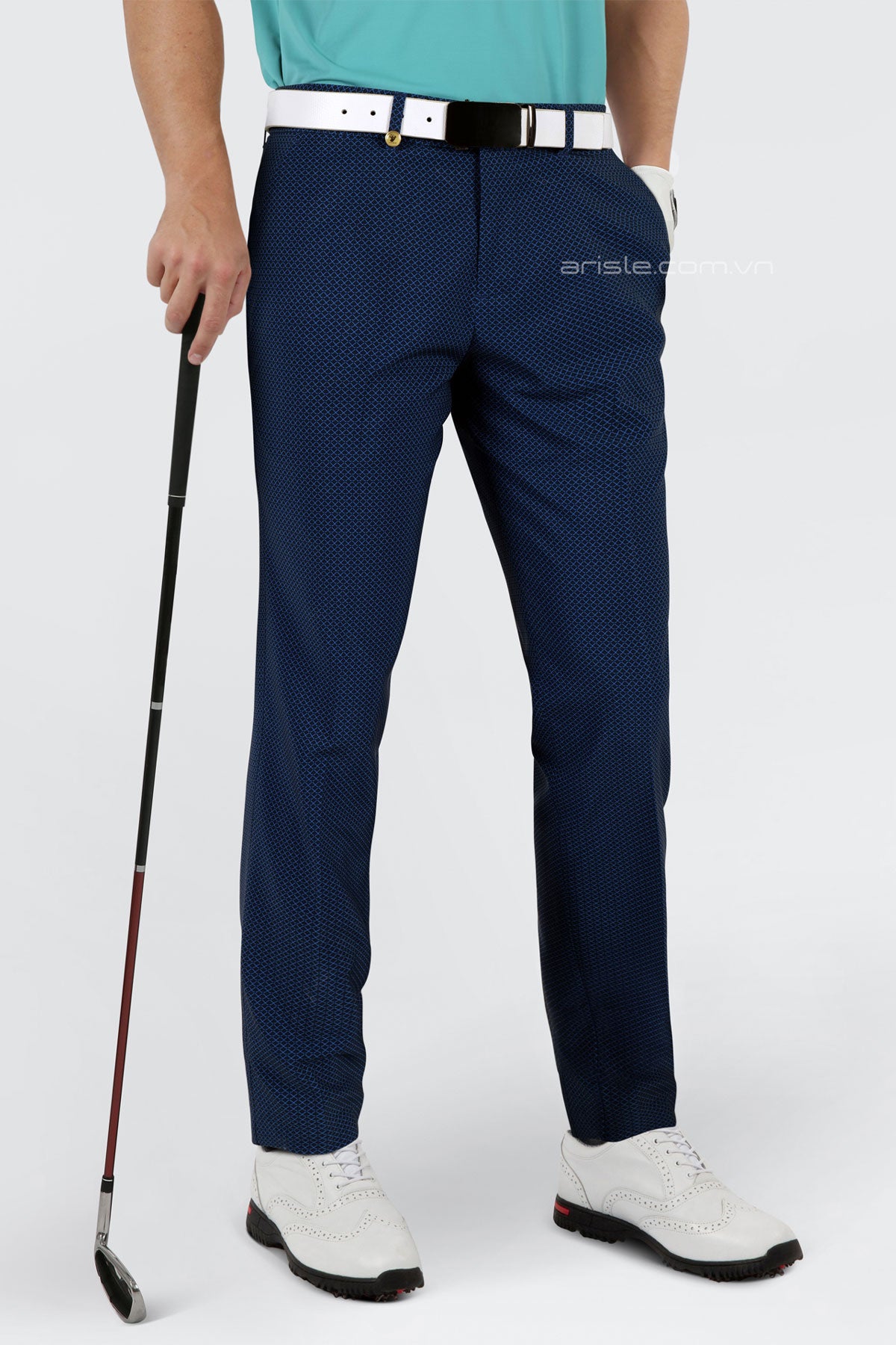 Quần Golf Nam ARISLE A-CLASS Heritage Golf Blue