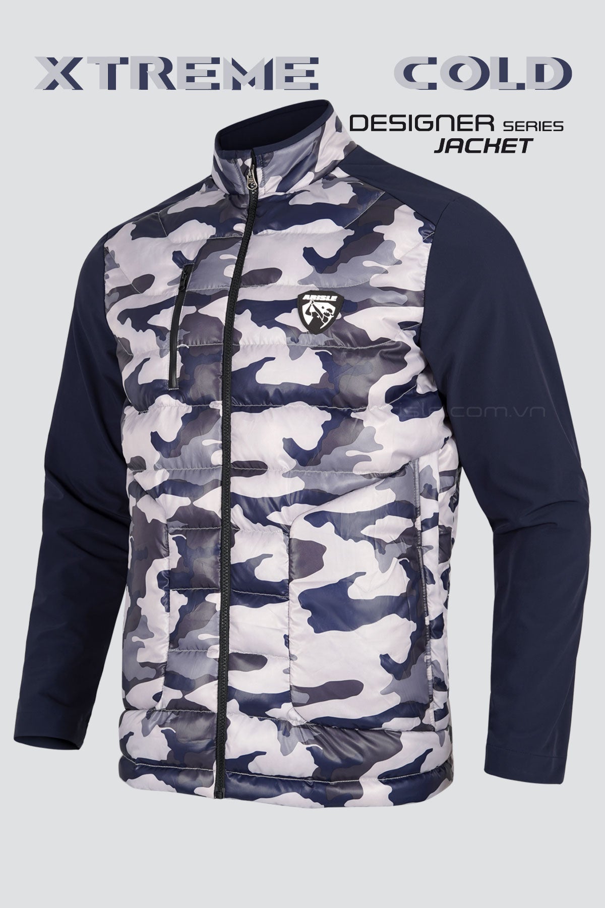 Áo khoác golf Arisle DS PUFFER BLUE CAMO