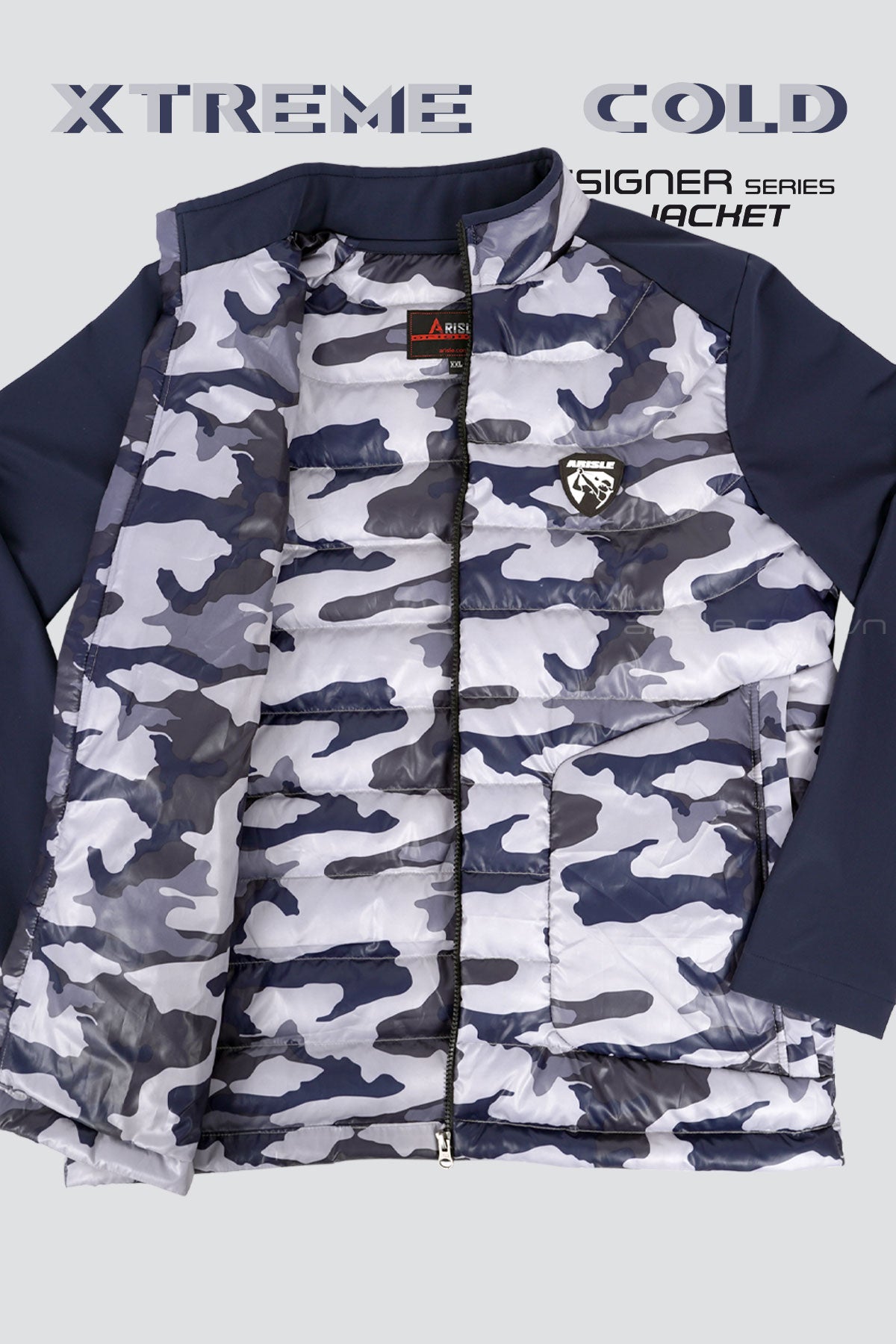 Áo khoác golf Arisle DS PUFFER BLUE CAMO