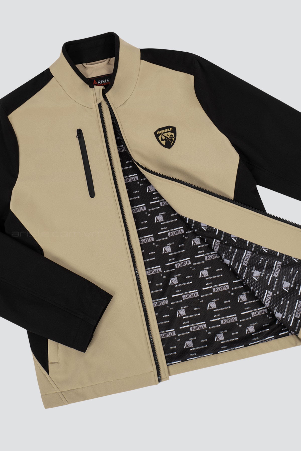 Áo Khoác Golf ARISLE TRIPLEX Gold/Black Iconic