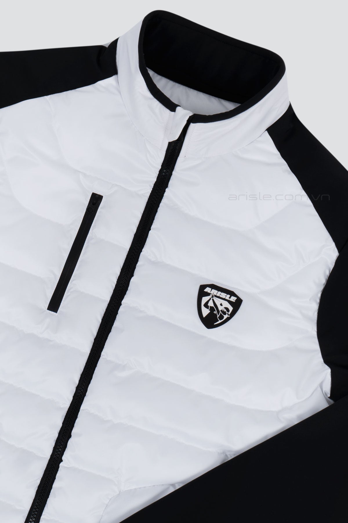 Áo Phao Golf ARISLE Hybrid Jacket Diamond White