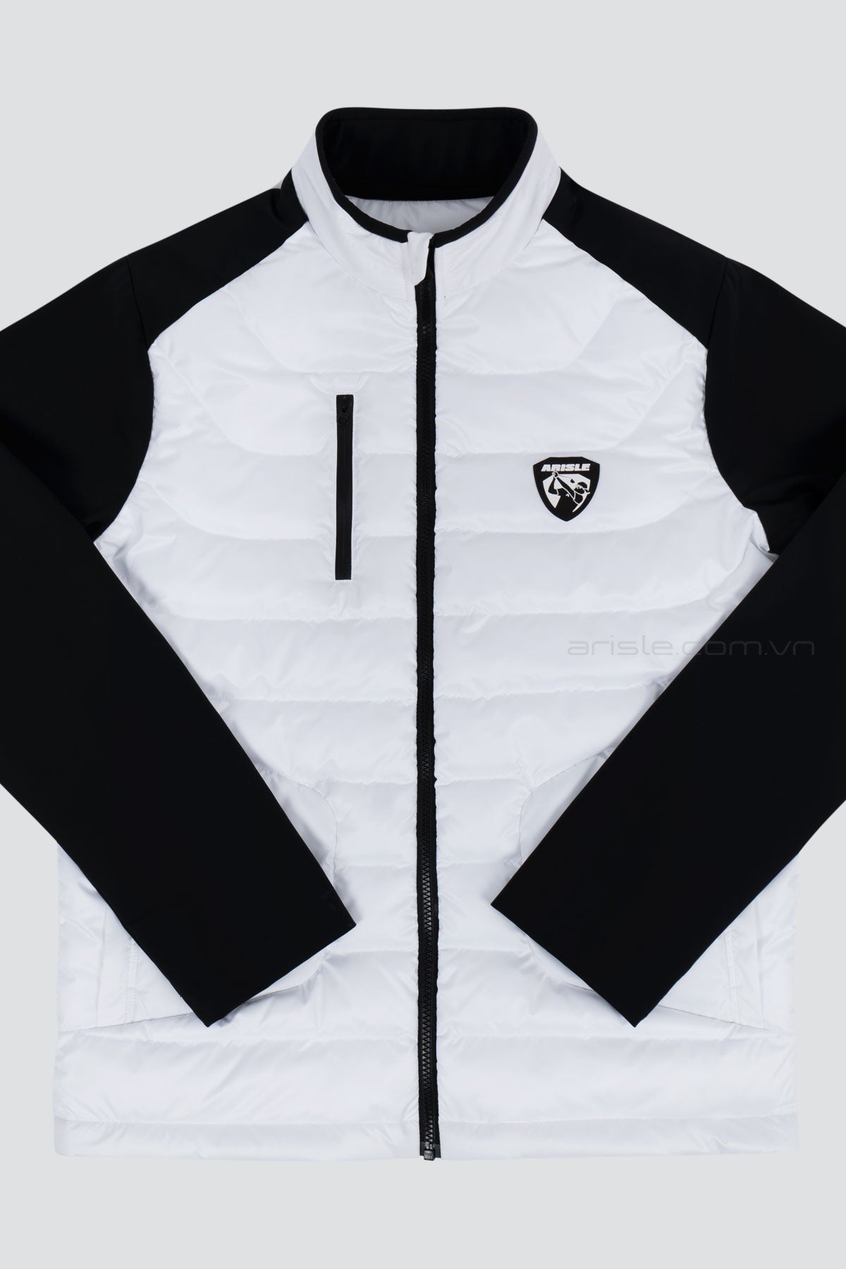 Áo Phao Golf ARISLE Hybrid Jacket Diamond White