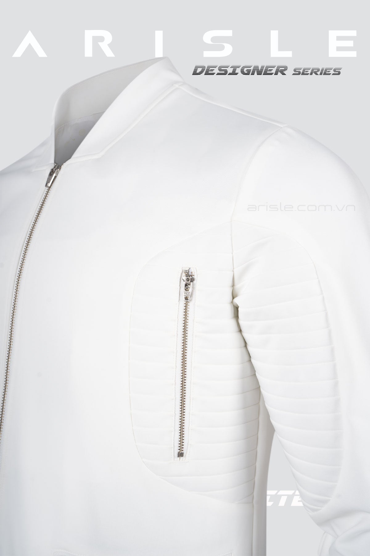 Áo Khoác Golf Designer Series Golf Jackets - Phantom White