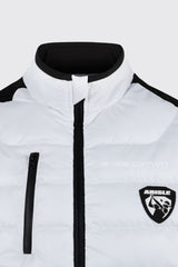 Áo Gilet Phao Golf ARISLE Hybrid Diamond White