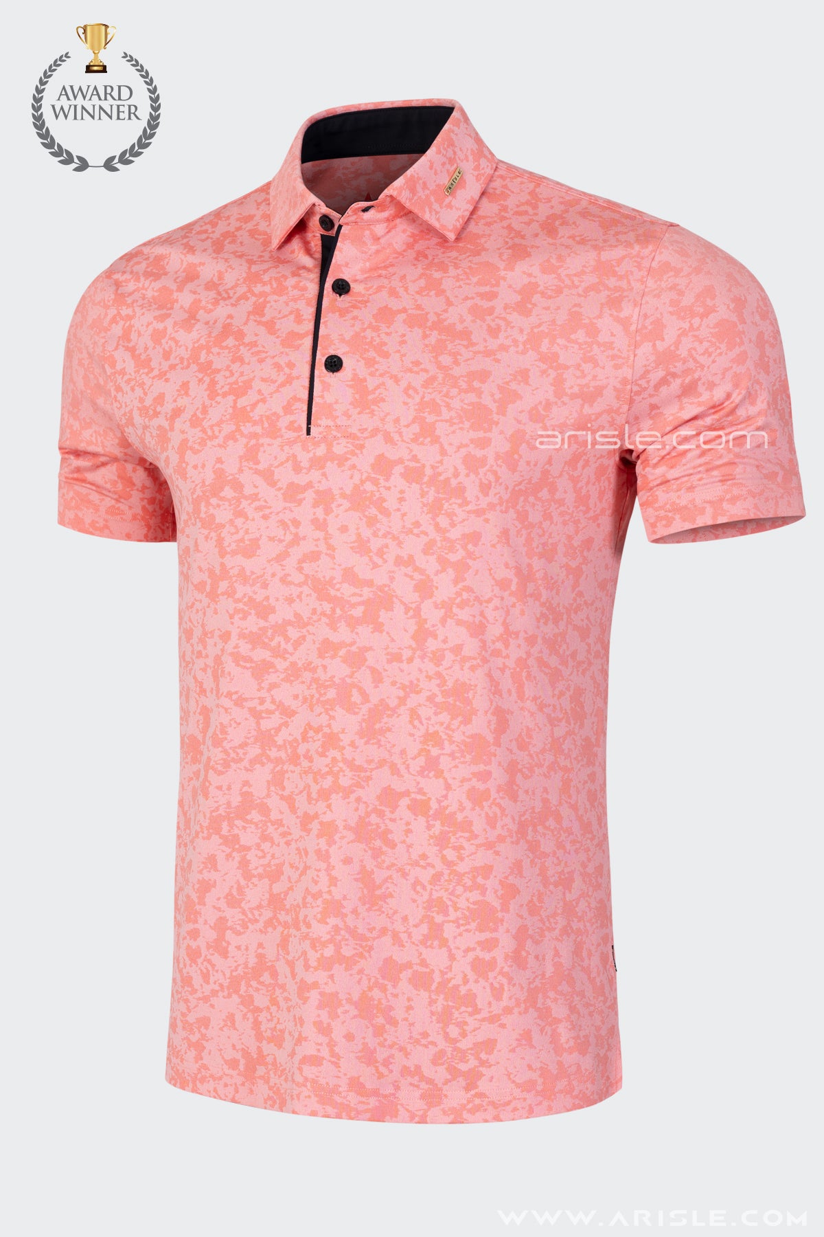 Áo Polo Golf Nam ARISLE Golf & Resort Pastel Jaguar Camo