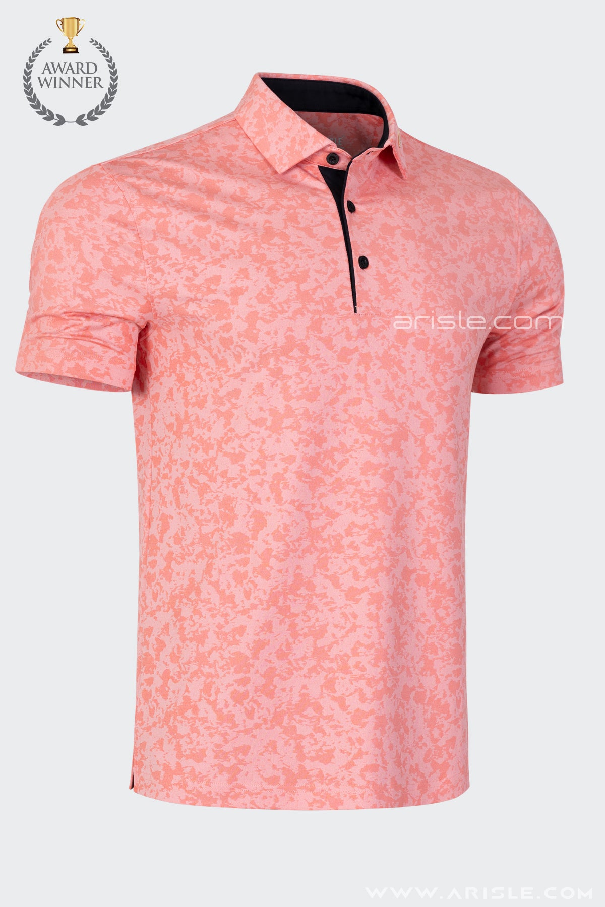 Áo Polo Golf Nam ARISLE Golf & Resort Pastel Jaguar Camo