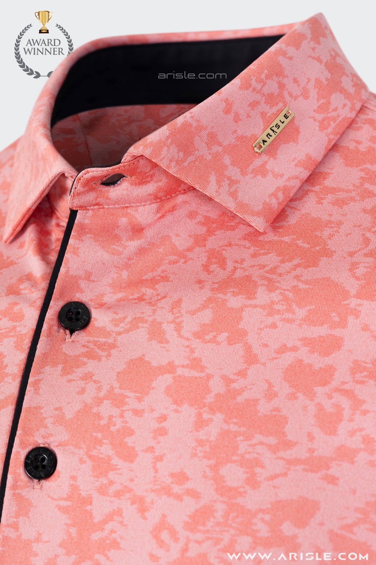 Áo Polo Golf Nam ARISLE Golf & Resort Pastel Jaguar Camo