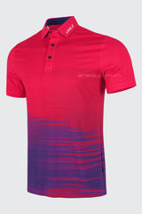 Áo Polo Golf Nam ARISLE Pro-Golfer Royal Fuchsia