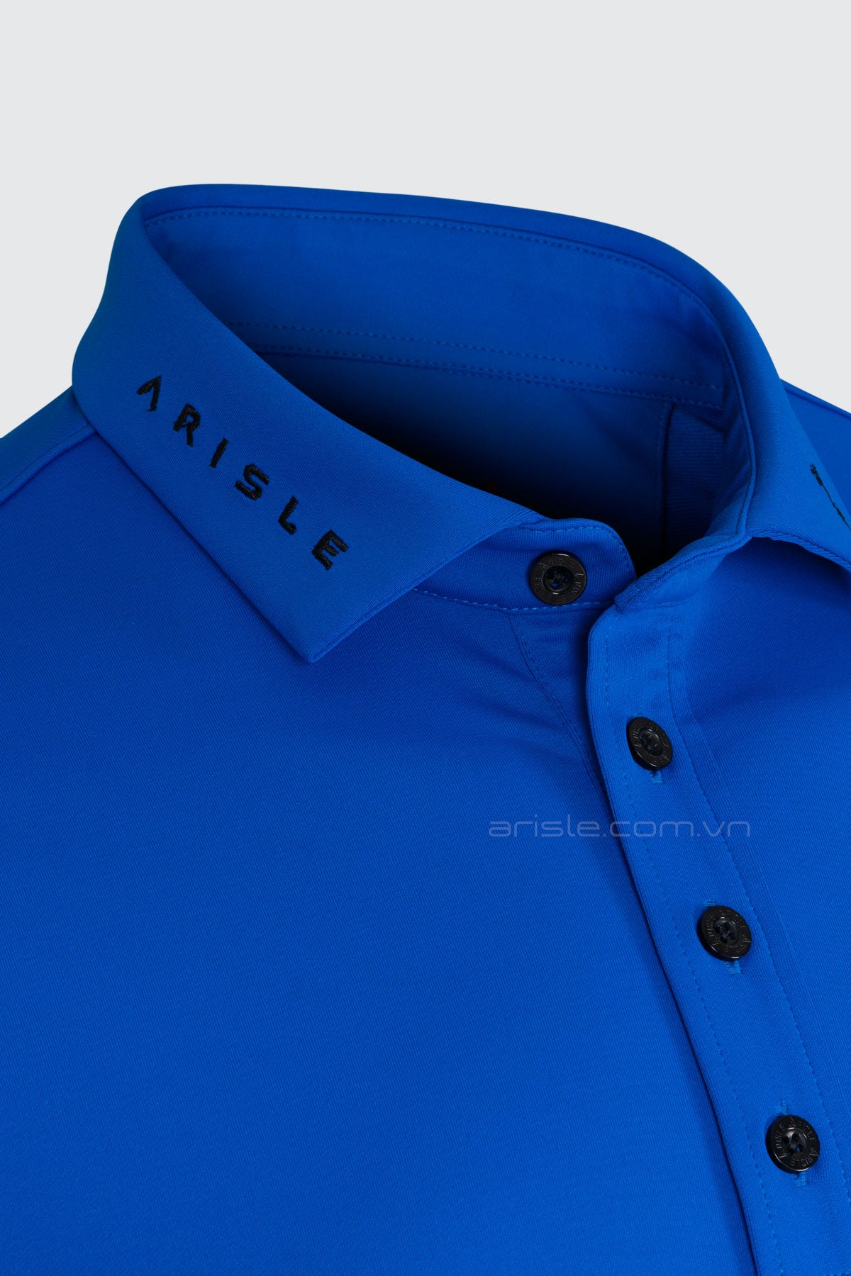 Áo Polo Golf Nam Cao Cấp ARISLE LS Cobalt Blue