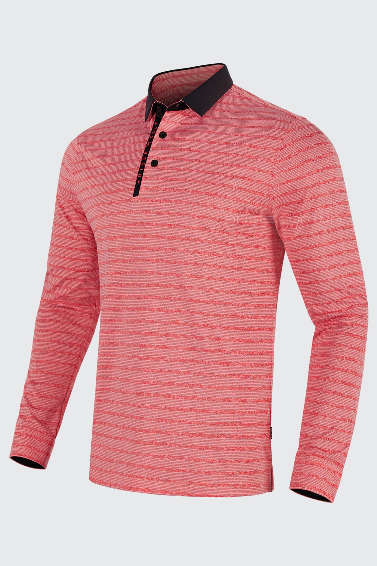 Áo Polo Golf Tay Dài ARISLE Classy LS Coral Red