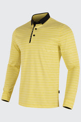 Áo Polo Golf Tay Dài ARISLE Classy LS Lemon Yellow