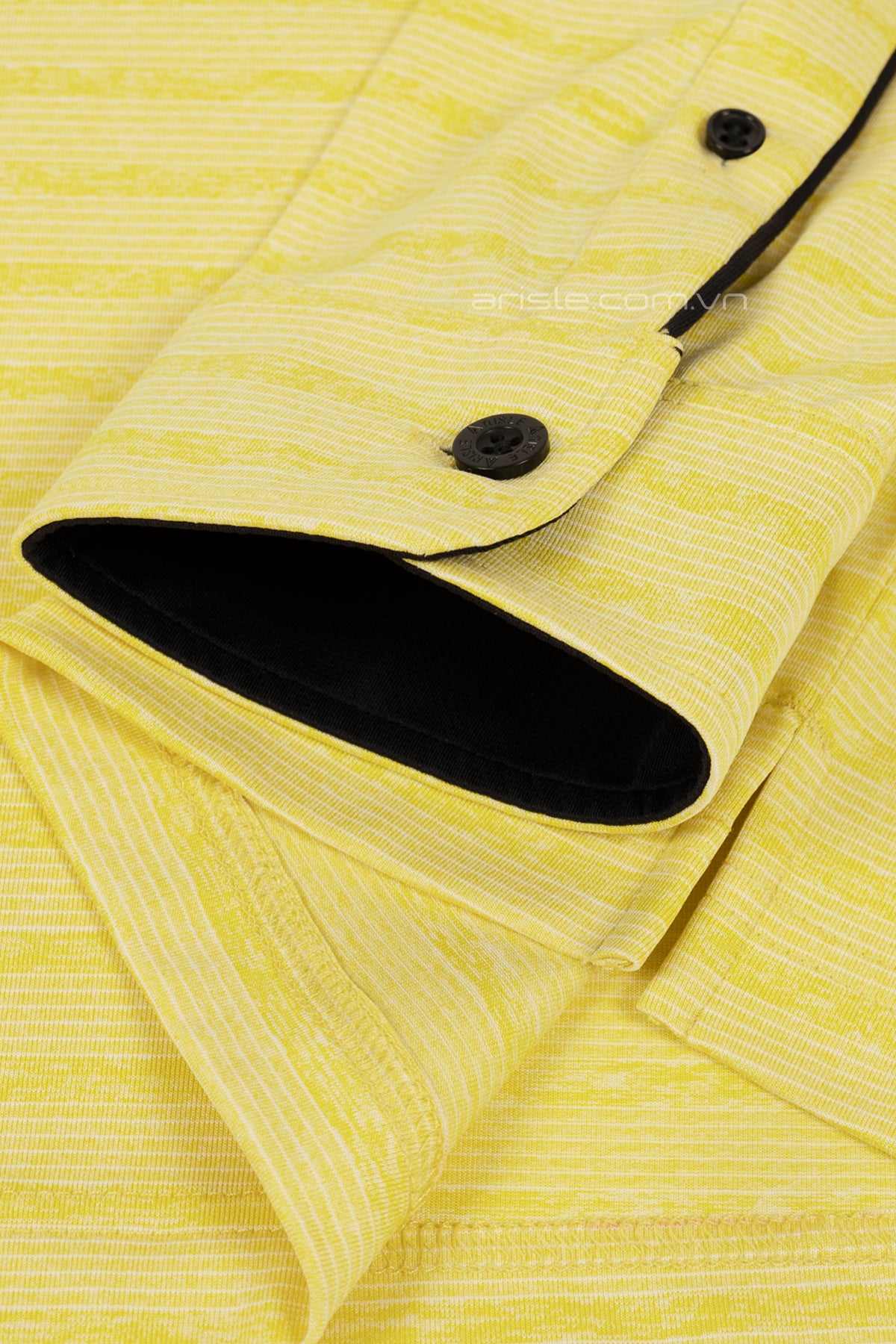 Áo Polo Golf Tay Dài ARISLE Classy LS Lemon Yellow