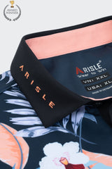 Áo Polo Golf Nam ARISLE Golf & Resort Blue Tropical