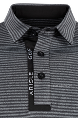 Áo Polo Golf ARISLE LS A-CLASS Titan Gray Stripe