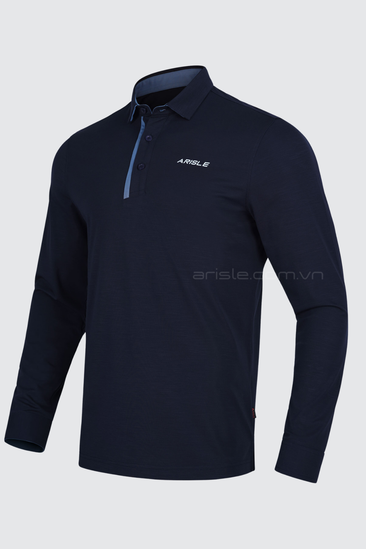 Áo Polo Golf ARISLE LS COTFLEX Dark-Navy