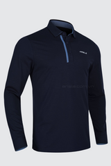 Áo Polo Golf ARISLE LS COTFLEX Dark-Navy