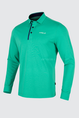 Áo Polo Golf ARISLE LS COTFLEX Emerald Green