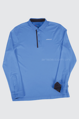 Áo Polo Golf ARISLE LS COTFLEX Sky-Blue