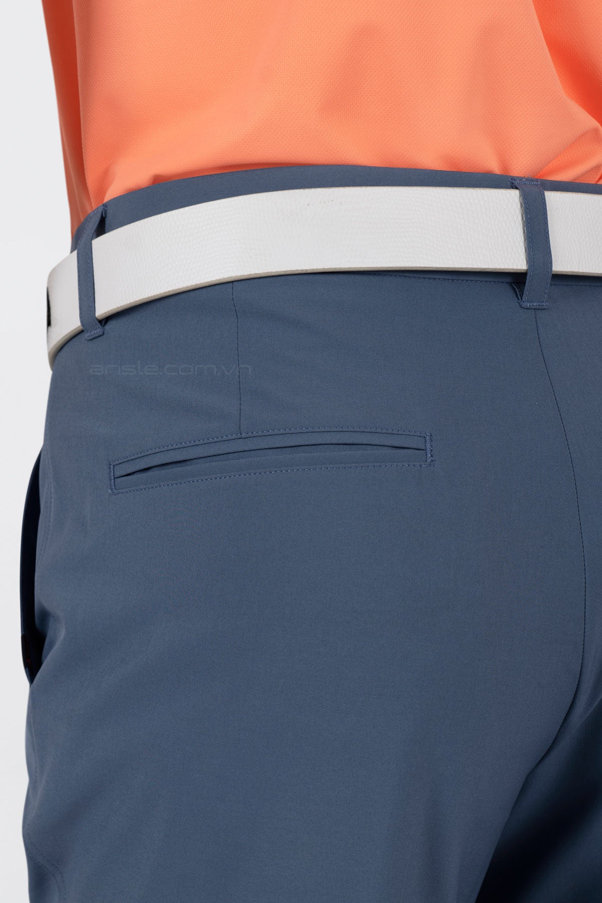 Quần Golf Nam Arisle Bossman Stone Blue