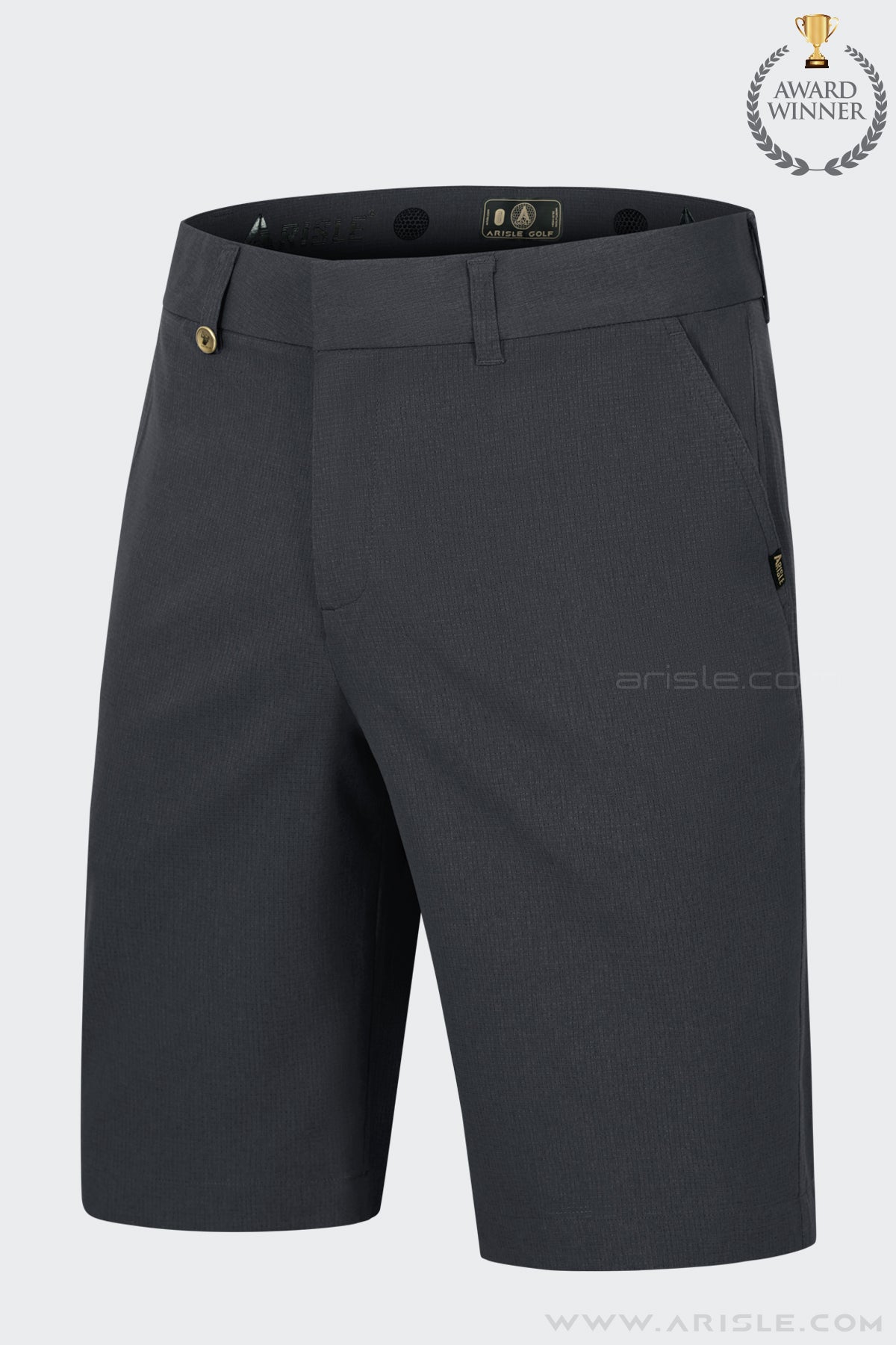 [New in] - Quần Golf Short ARISLE Airvent Frost Black
