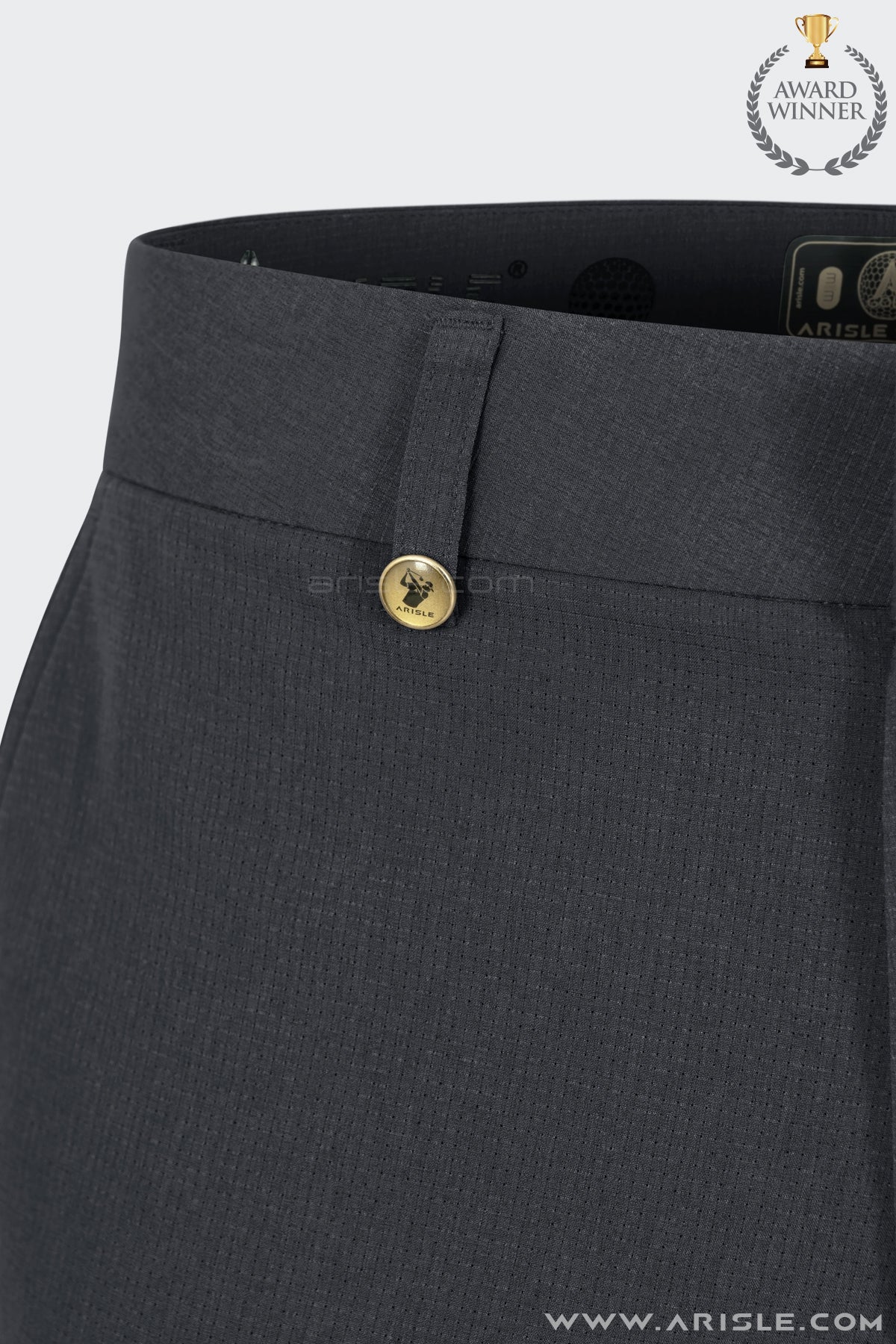 [New in] - Quần Golf Short ARISLE Airvent Frost Black