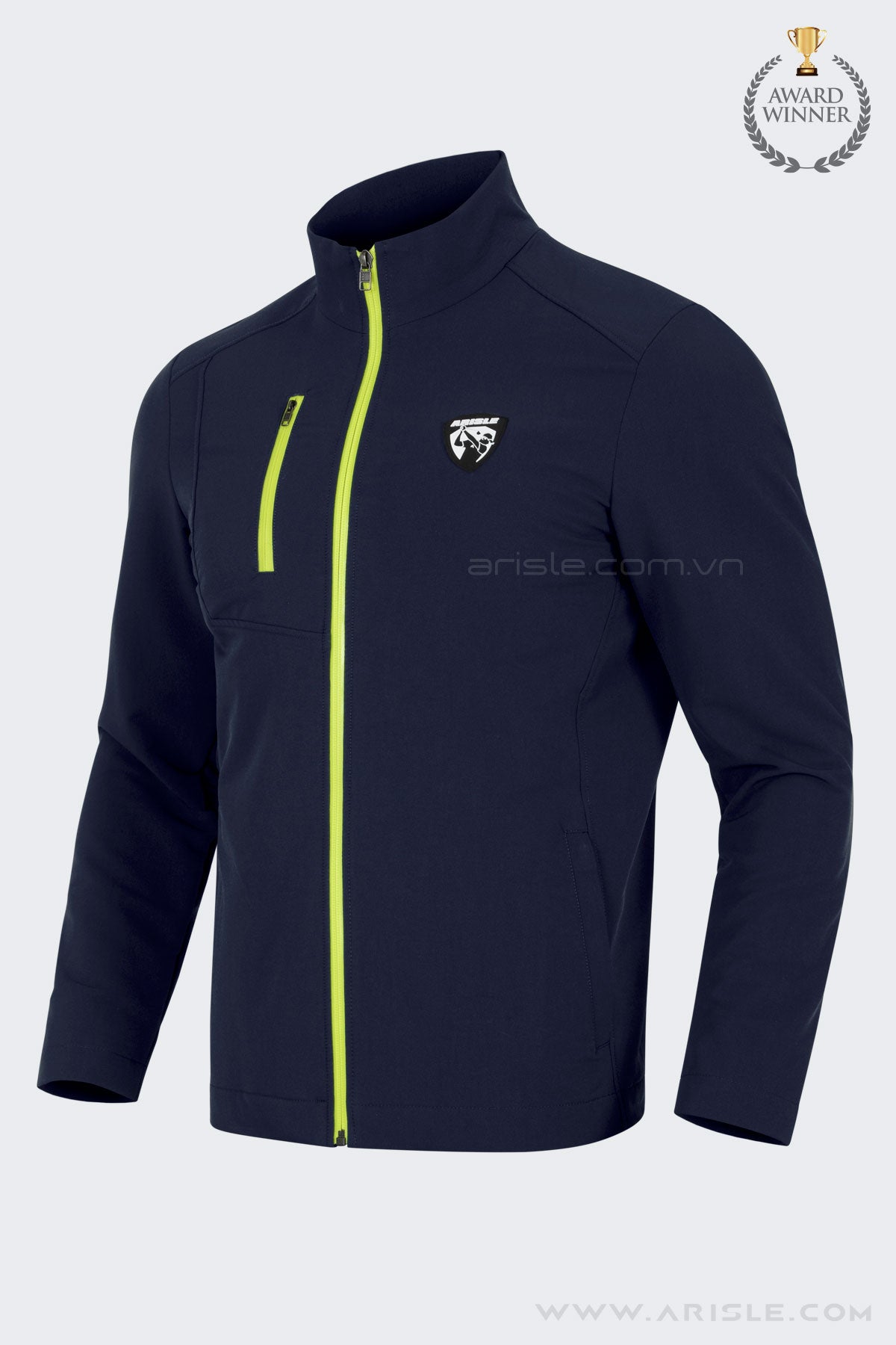 Áo Khoác Golf ARISLE Royal Navy Lime
