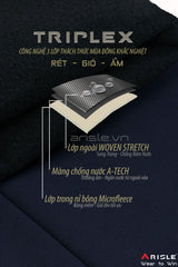 Quần Golf Đông 3 lớp ARISLE TRIPLEX Dark Navy