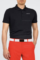 Áo Polo Golf ARISLE Ribbed Collar Blackhawk