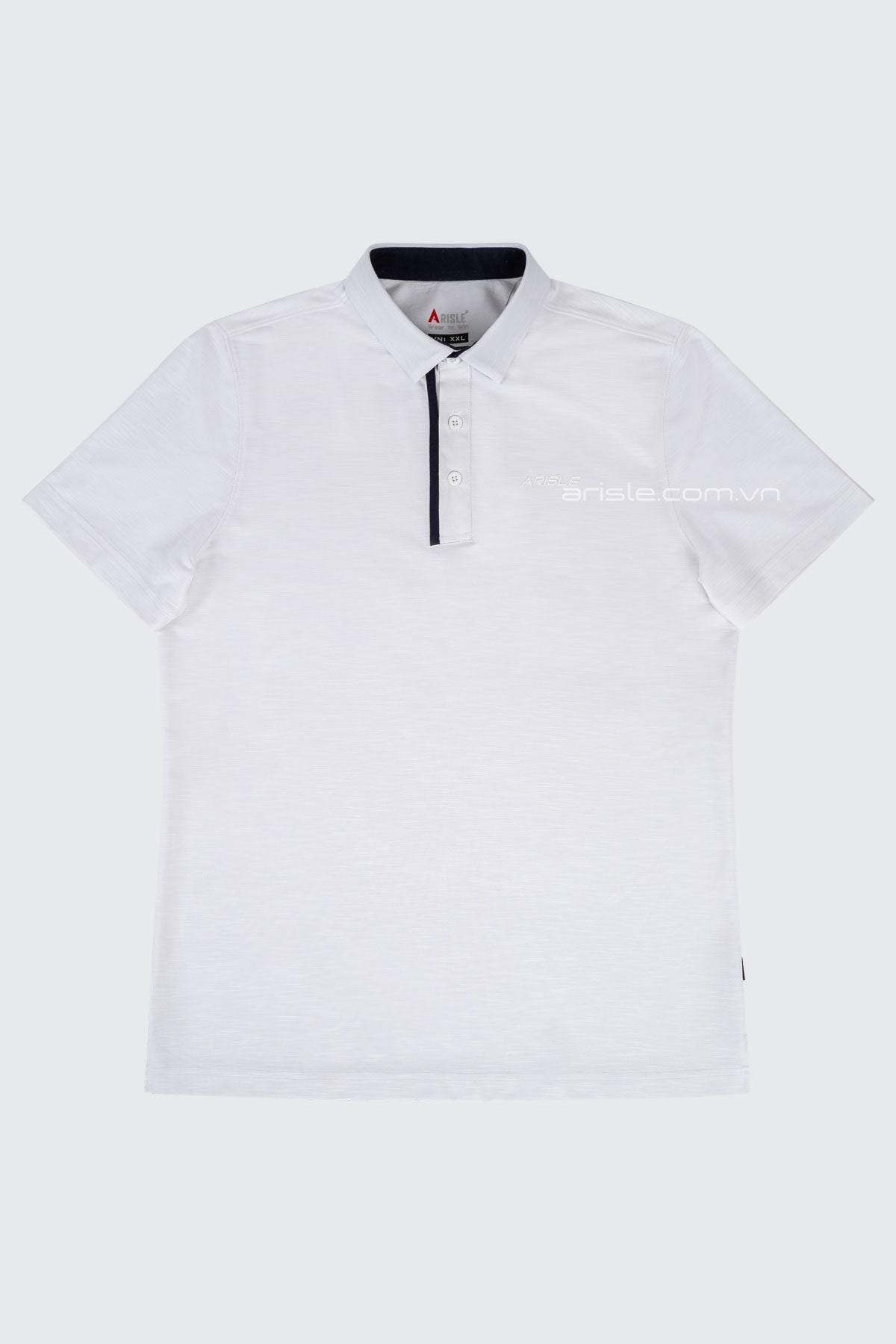 Áo Polo Golf ARISLE COTFLEX Diamond White