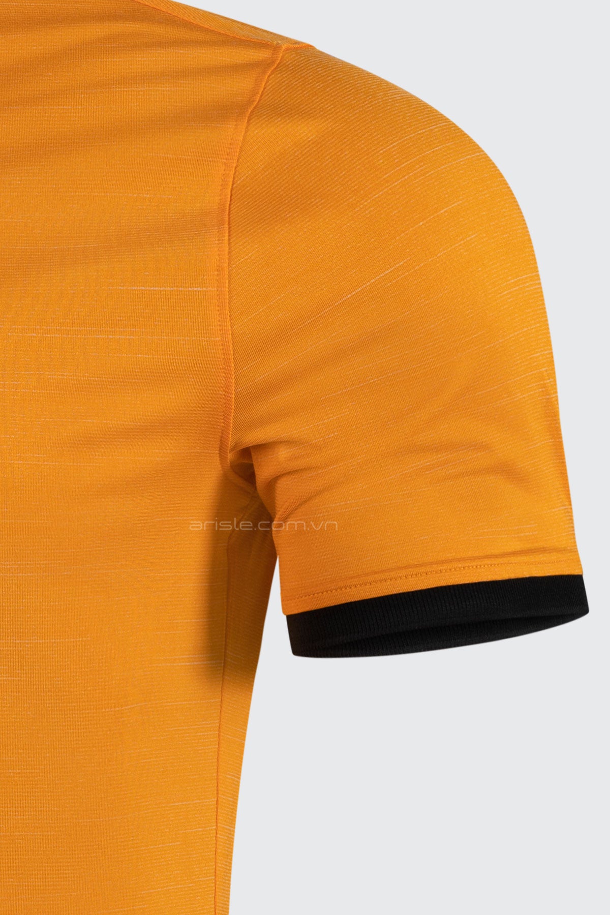 Áo Polo Golf ARISLE Ribb Cuff Storm Orange