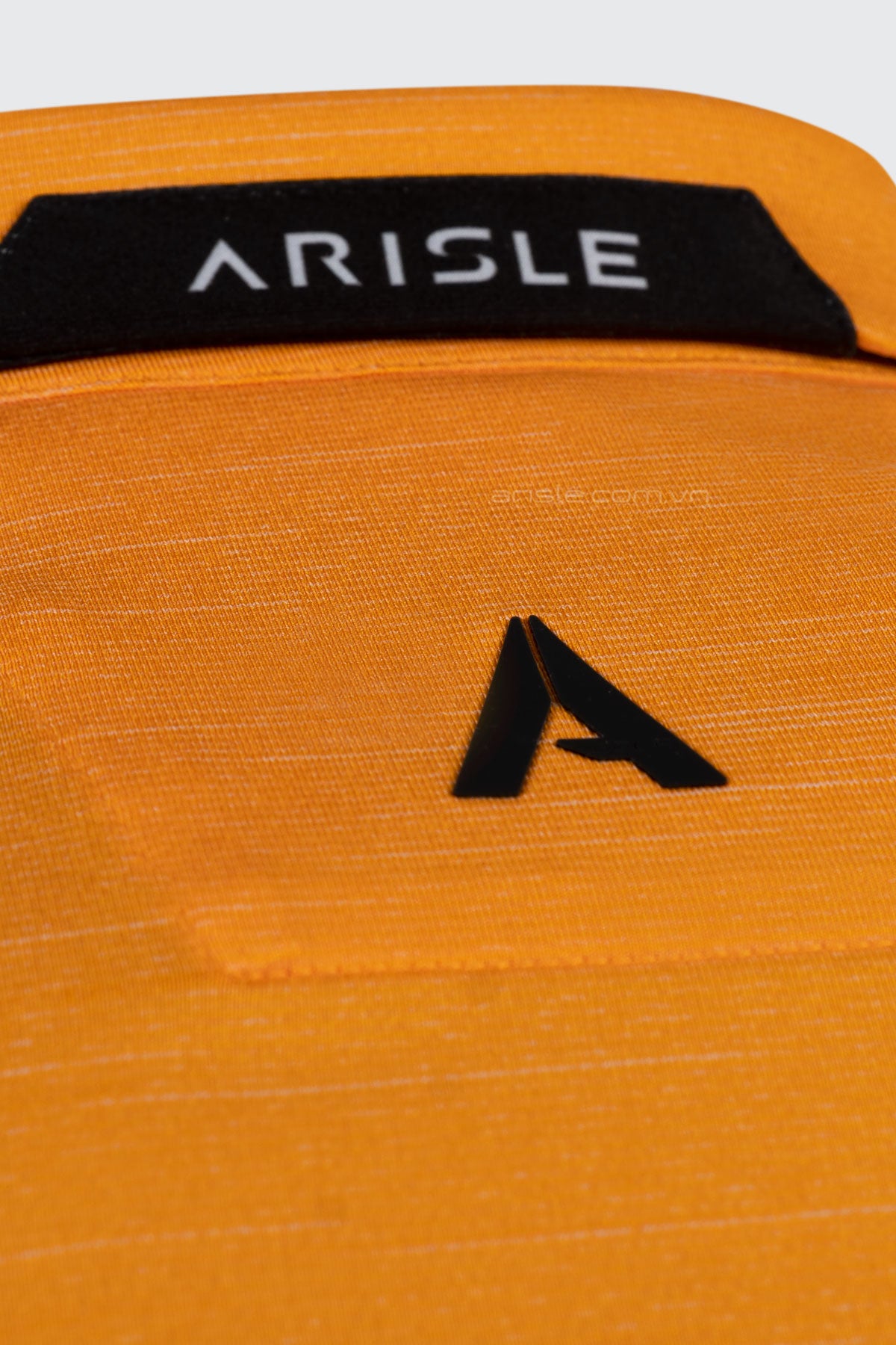 Áo Polo Golf ARISLE Ribb Cuff Storm Orange