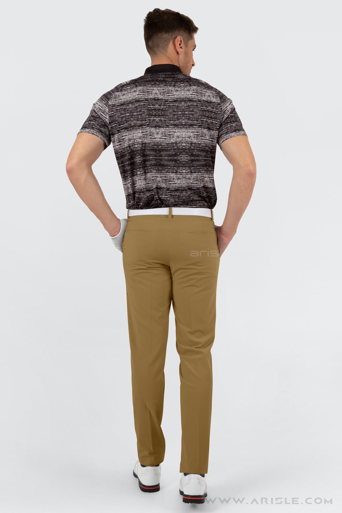 Quần Golf Nam ARISLE Bossman Rich Gold