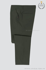 Quần Dài Golf Nam Thu Đông ARISLE Terry-Fleece Royal Green