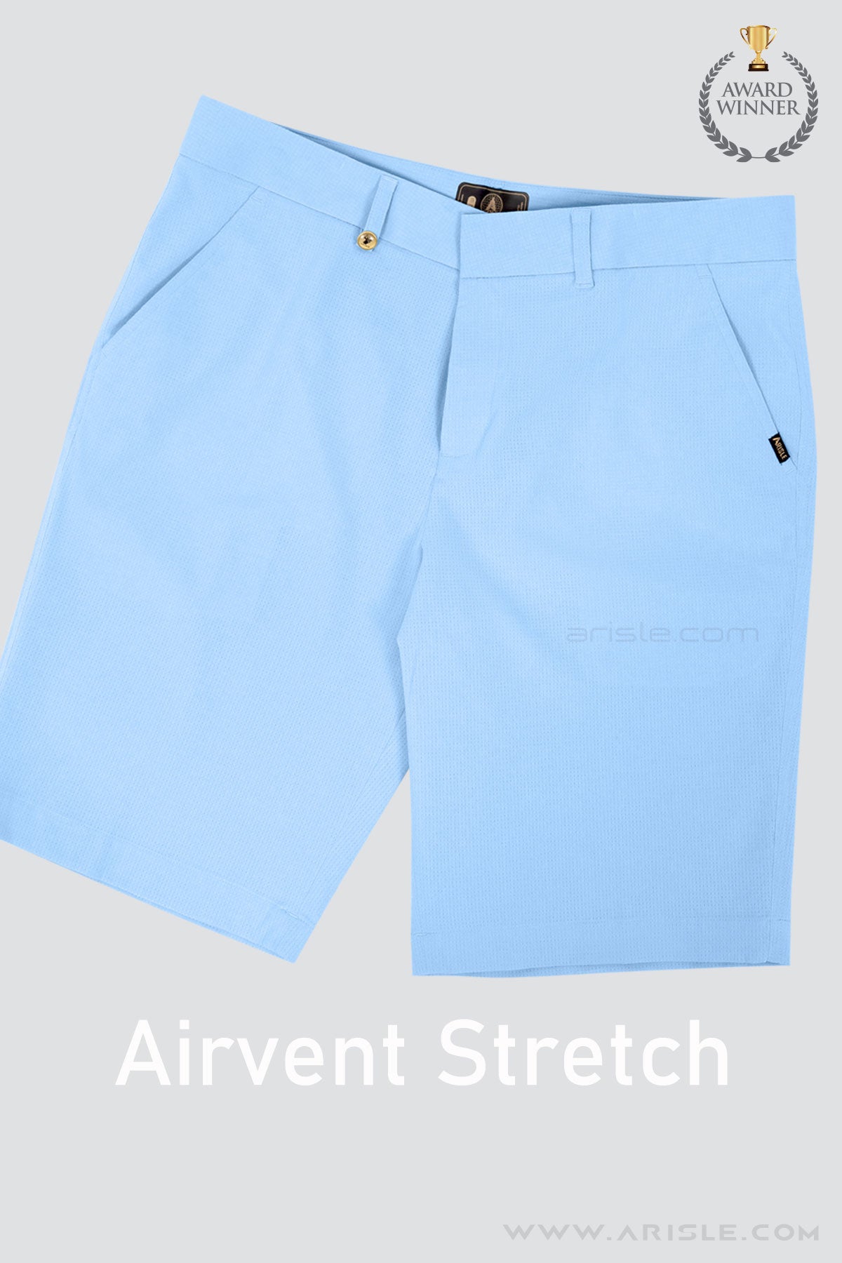 [New in] - Quần Golf Short ARISLE Airvent Bright Blue