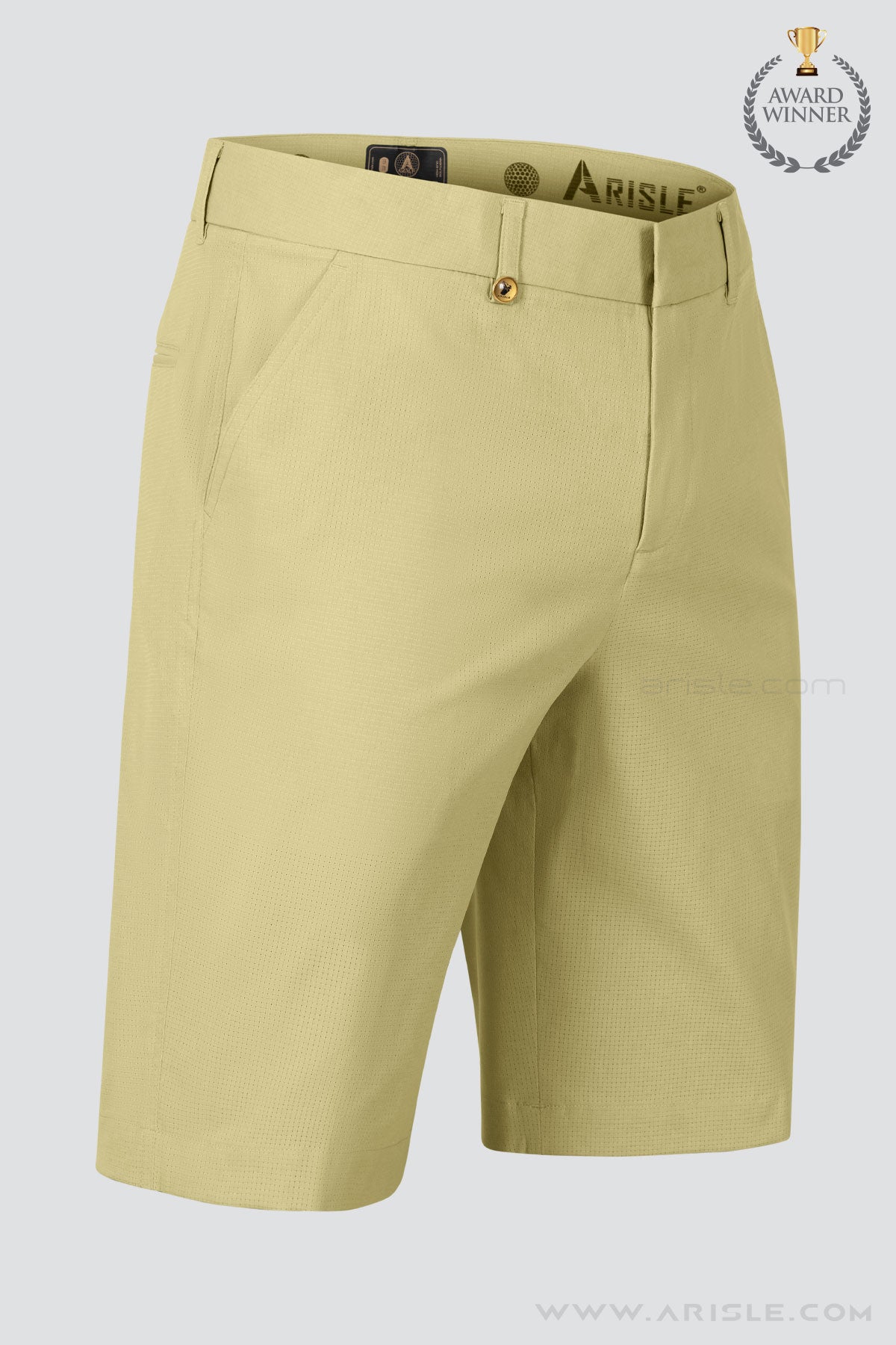 [New in] - Quần Golf Short ARISLE Airvent Summer Yellow