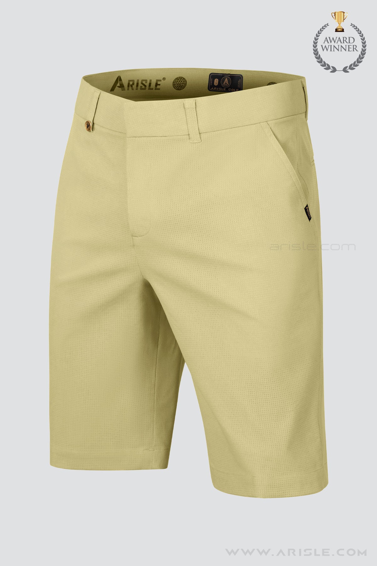 [New in] - Quần Golf Short ARISLE Airvent Summer Yellow