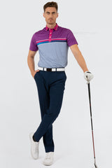 Quần Golf Nam Arisle Bossman Plain Royal Blue