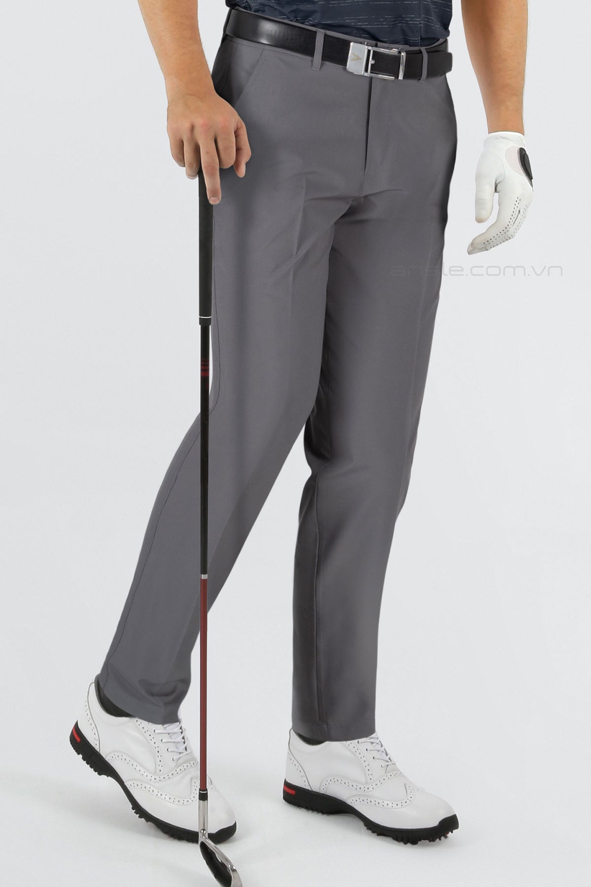 Quần Golf Nam ARISLE Bossman New German Grey