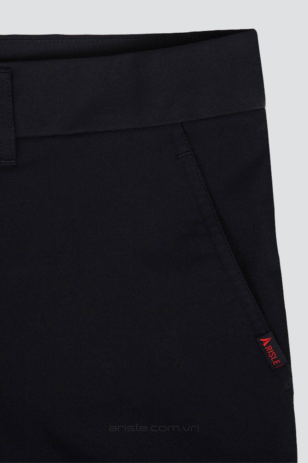 Quần Shorts Golf Arisle Bossman Matter Black