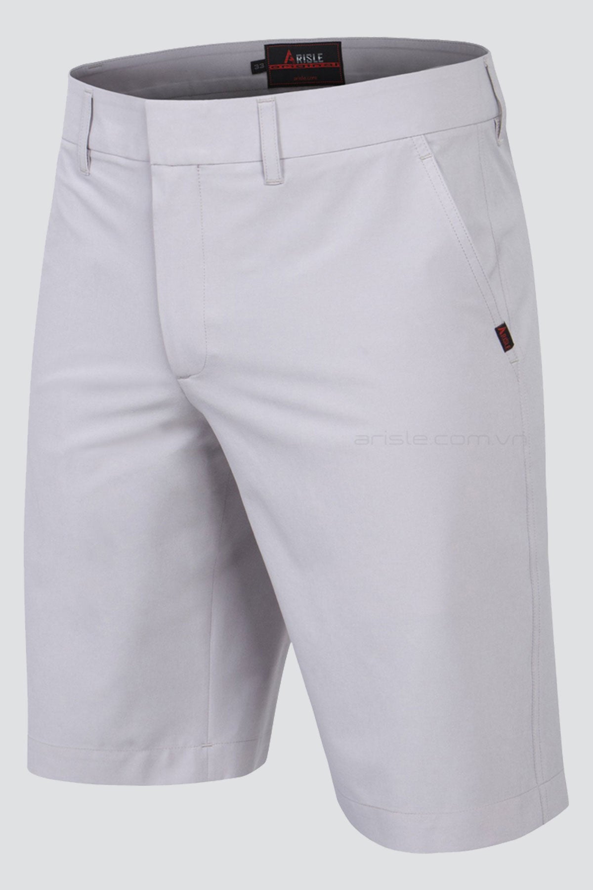 Quần Golf Shorts Arisle Bossman Silver Grey